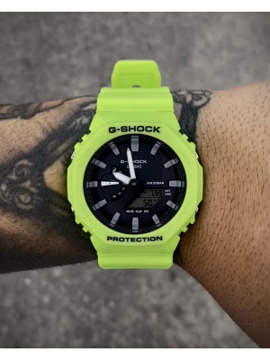 G-SHOCK GA-2100 VERDE NEON