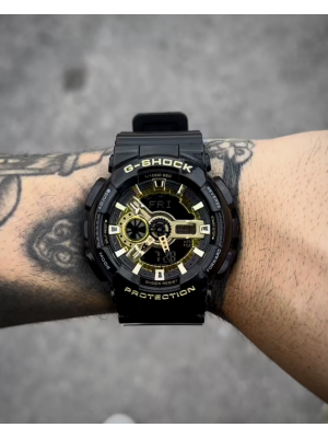 G-SHOCK GA-110 PRETO-DOURADO