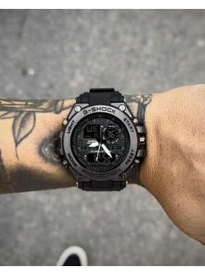 G-SHOCK STEEL CAIXA EM AÇO PRETO